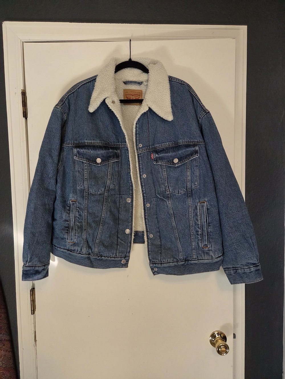 Levi's Denim Jacket with Sherpa Lining